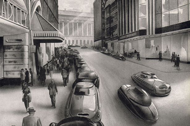 How Paul Cadbury predicted New Street might look in 2002.